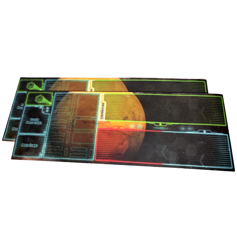 Terraforming Mars Ares Expedition Neoprene Play Mats spelmatta 2-pack