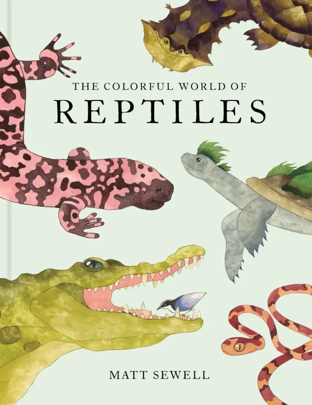 Colorful World of Reptiles faktabok 50 arter 6–12 år