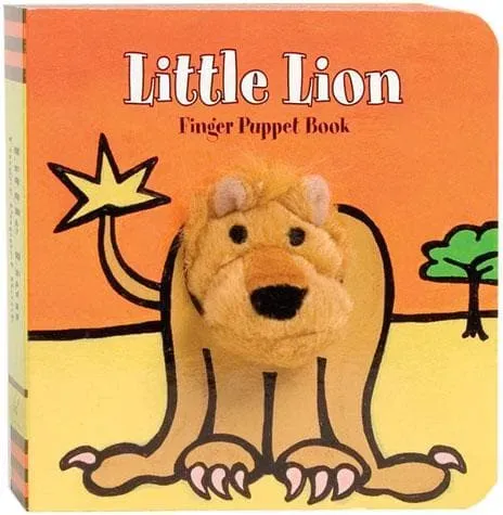 Chronicle Books Little Lion fingerdockbok 0–2 år