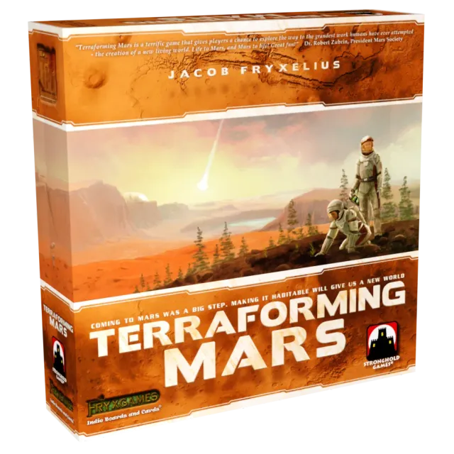 Terraforming Mars grundspel brädspel strategi 1-5 spelare