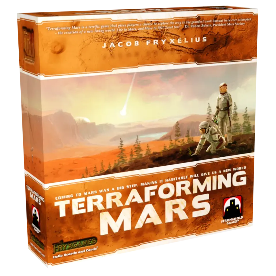 Terraforming Mars grundspel brädspel strategi 1-5 spelare