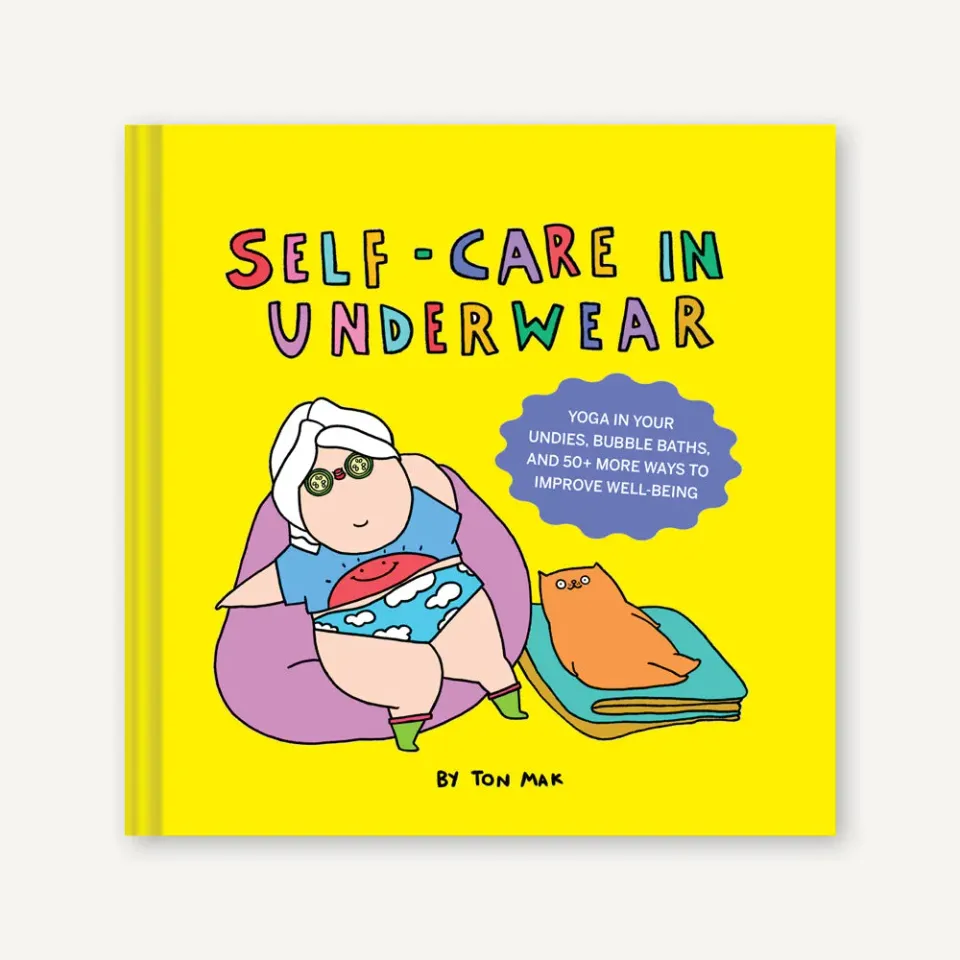 Games Room Self-Care in Underwear bok illustrerad present