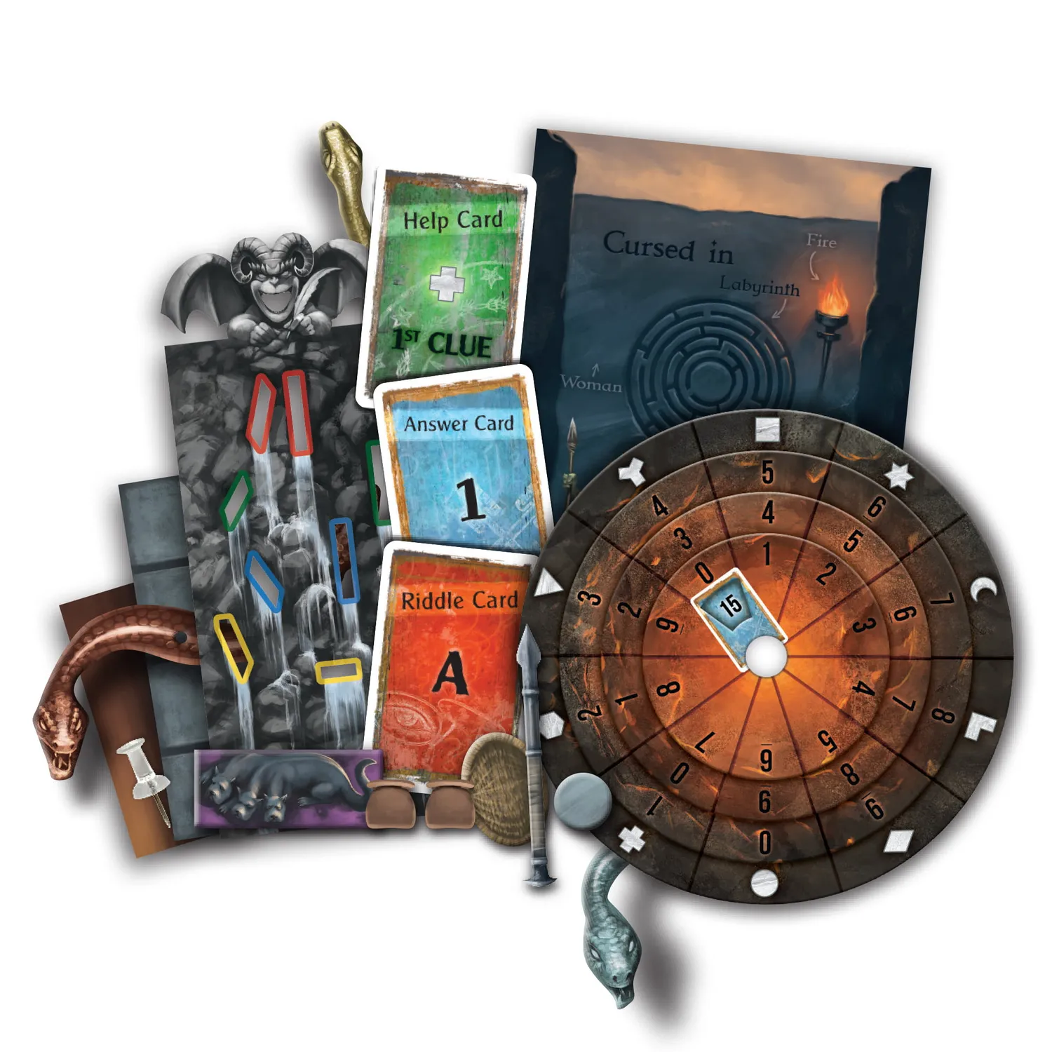 Kosmos EXIT Cursed Labyrinth escapespel nivå 2