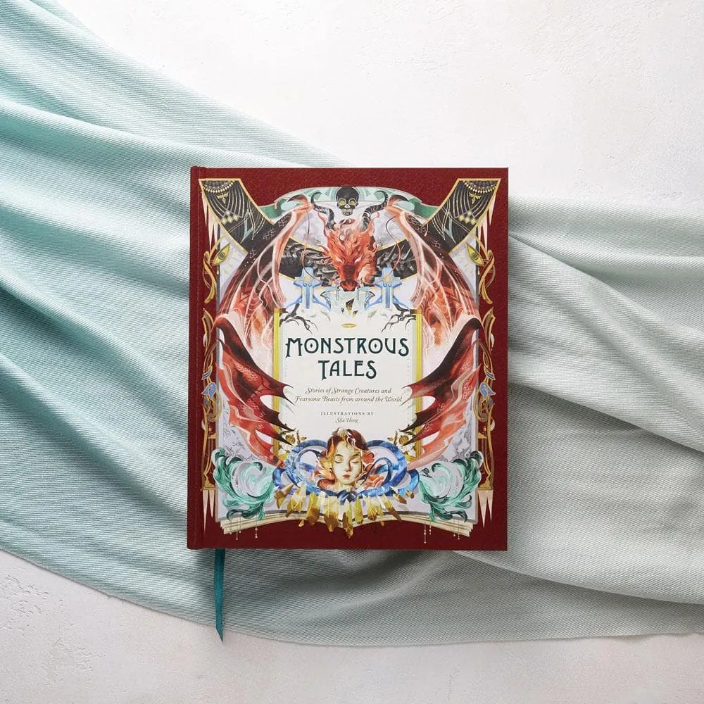 Games Room Monstrous Tales sagobok illustrerad inbunden