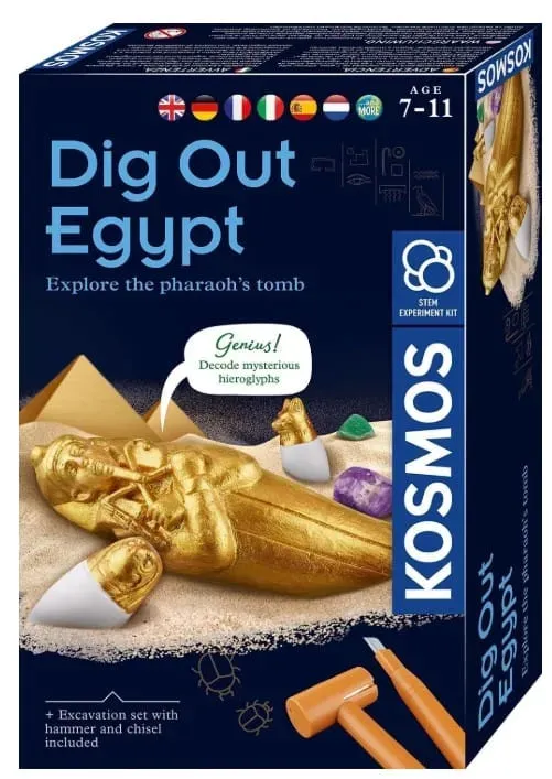 Kosmos Dig Out Egypt grävset Egypten 7 år
