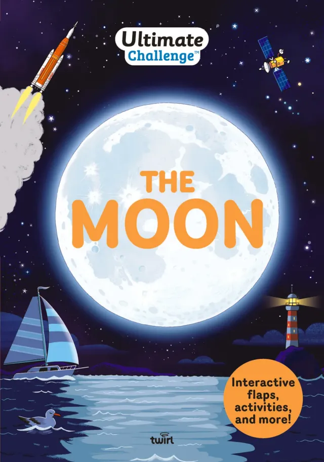 Games Room The Moon bok flikar 4–6 år