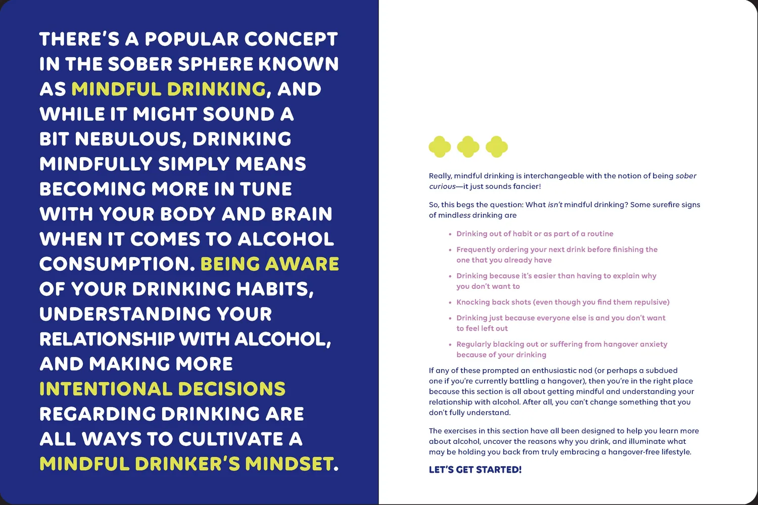 Games Room Booze Less journal guidad nykter livsstil