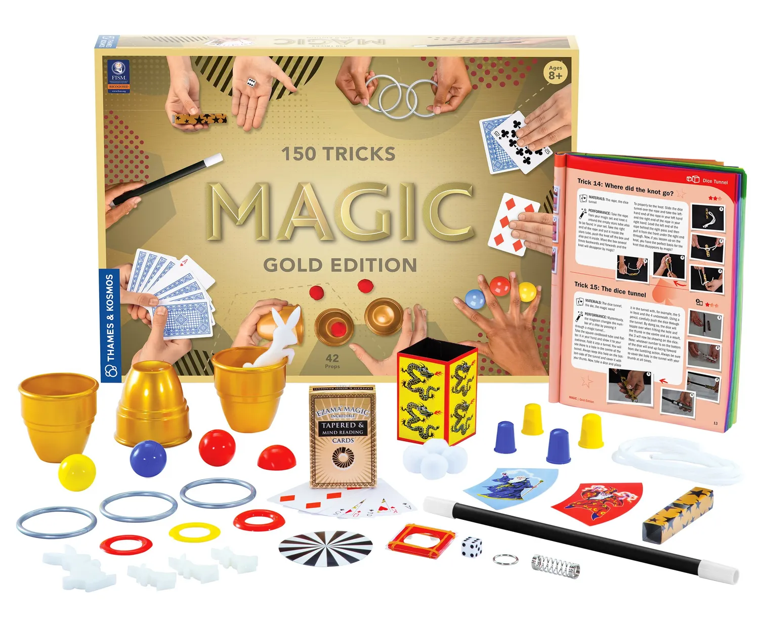 Kosmos Magic Gold Edition trollerilåda 150 trick