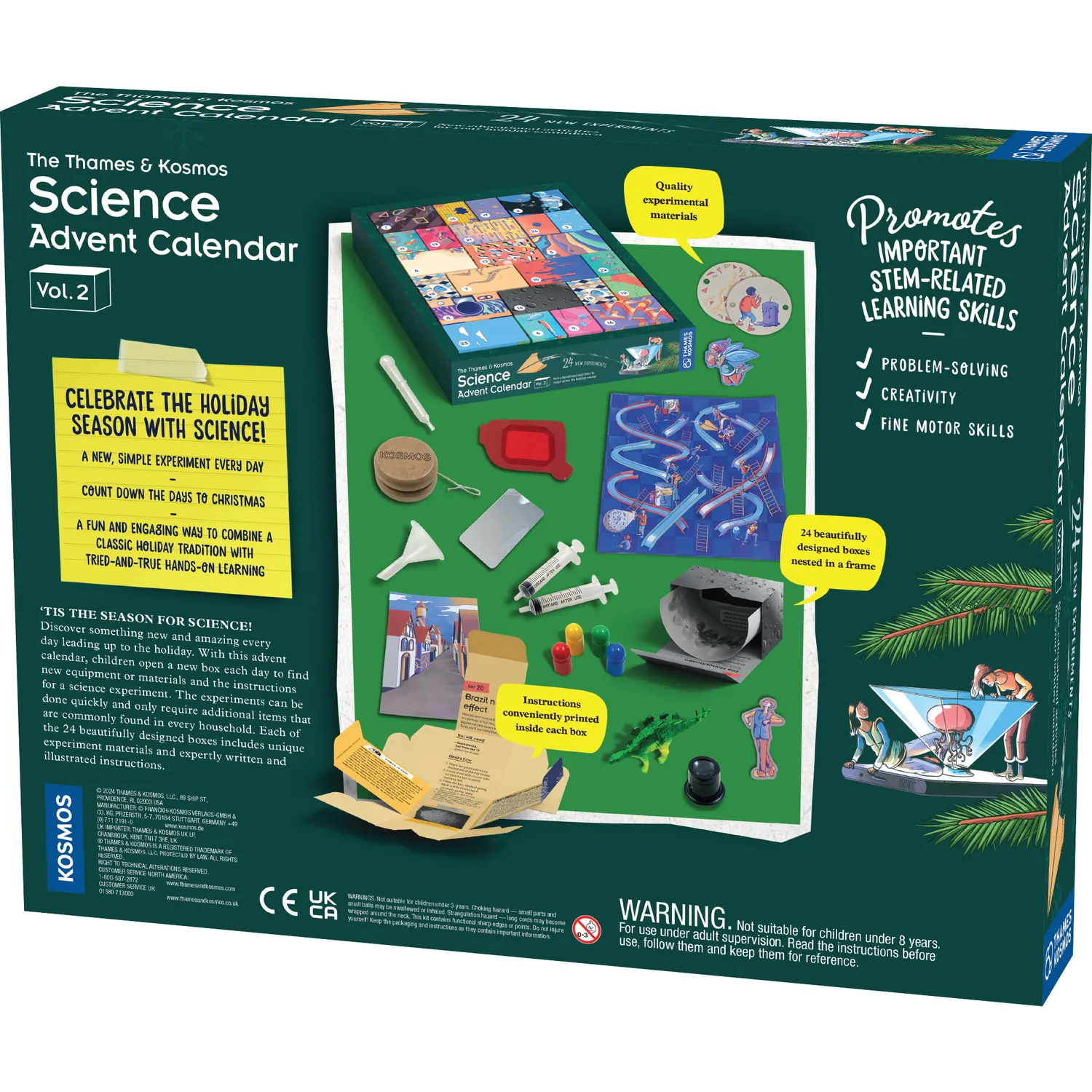 Kosmos Games Science Advent Calendar Vol 2 julkalender experiment