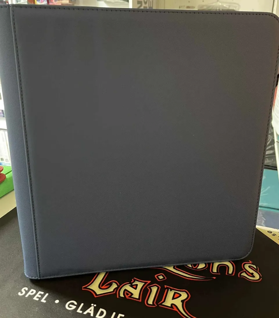 Dragon's Lair Zip Cardbinder 12-Pocket Kortpärm Blå 480 Kort