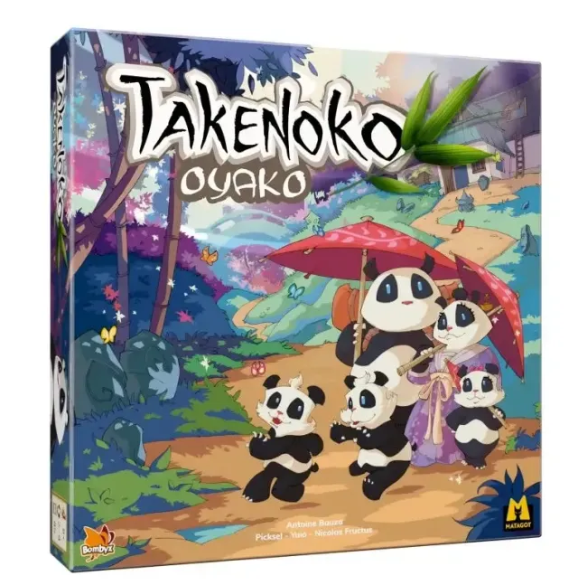 Dragon's Lair Takenoko Oyako brädspel med Chibis 2–4 spelare