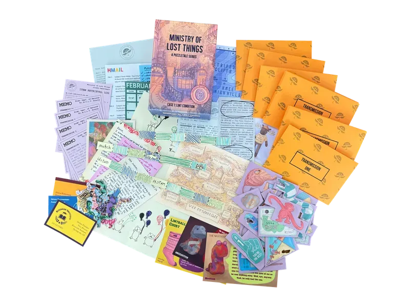 Ministry of Lost Things Case 1 Lint Condition pusselspel