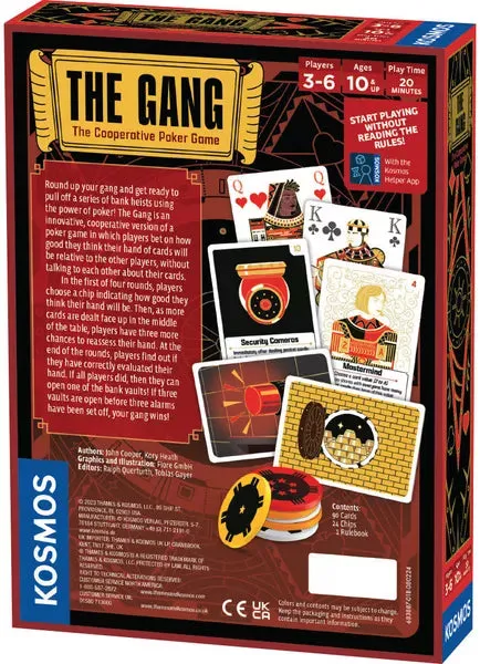 Dragon's Lair The Gang Sv kortspel samarbete poker
