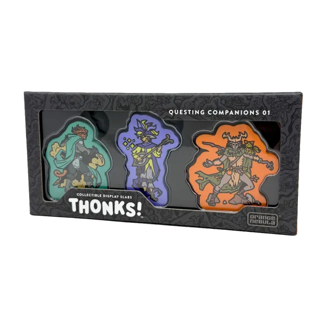 Orange Nebula THONKS Questing Companions samlarfigurer 3-pack