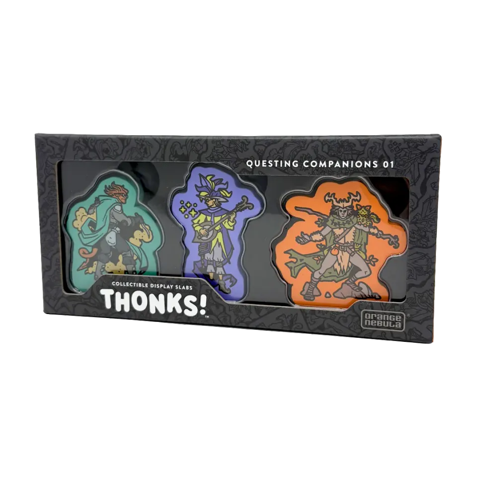 Orange Nebula THONKS Questing Companions samlarfigurer 3-pack