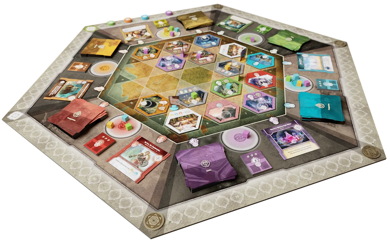 Orange Nebula Vindication Base Game brädspel grundspel 2-5 spelare